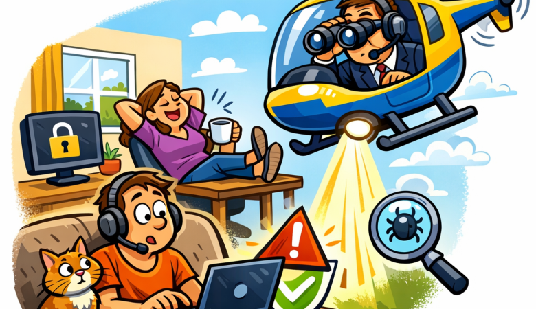 “Keeping Your Remote Workforce Safe Without Channeling Your Inner Helicopter Parent”**