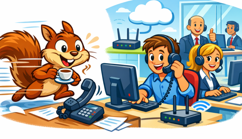 Why Your Competitor Answers Calls Faster Than a Squirrel on Espresso