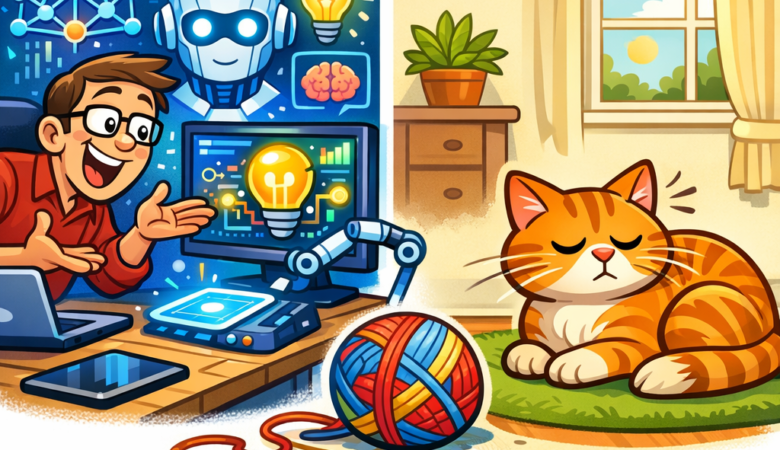 “AI Features You’re Ignoring Like a Cat Ignores a Ball of Yarn”