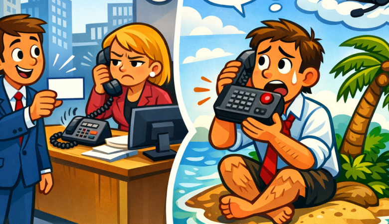 Is Your Business Card a One-Way Ticket to Voicemail Island?