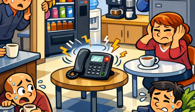 The Mysterious Case of the Break Room Phone Nobody Wants to Answer