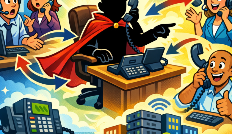 The Mysterious Case of the Call-Transfer King (or Queen)