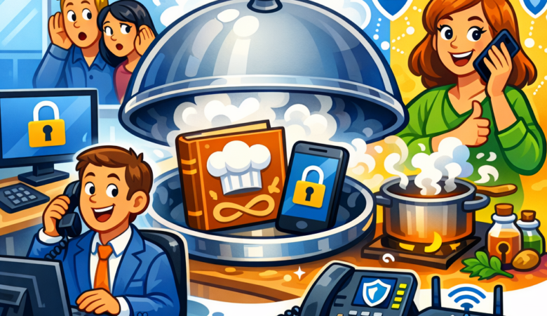 Keep Your Business Calls as Private as a Secret Recipe