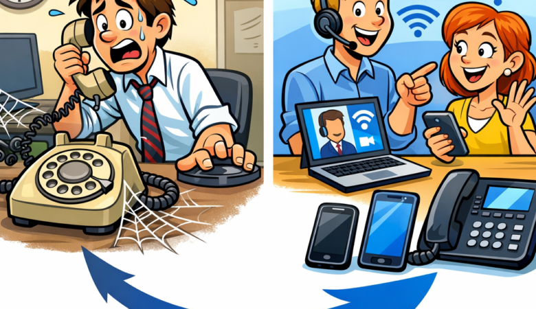 Why Your Office Landline is the New Rotary Phone: Time to Hang Up and Go VoIP**