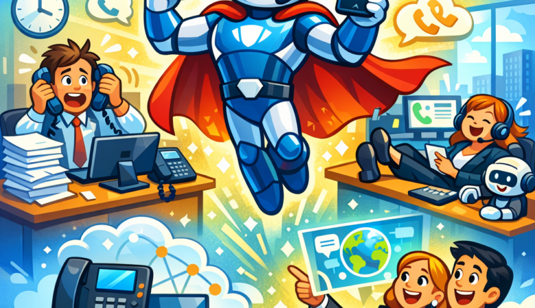AI: The Superhero Your Business Phone System Deserves!